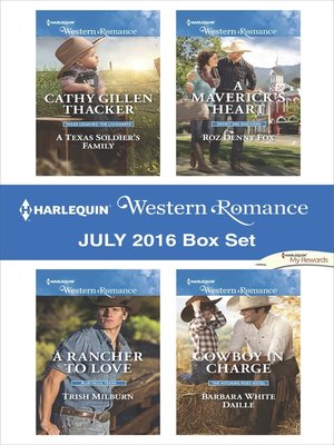 cover image of Harlequin Western Romance July 2016 Box Set